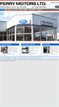 Mobile Screenshot of perrymotorsathy.com
