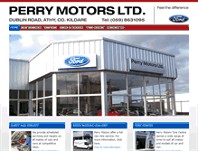 Tablet Screenshot of perrymotorsathy.com